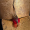 <17036>Chocolate‑Covered Apple Necklace