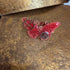 <17061>Butterfly Ring jagged wings(pink)
