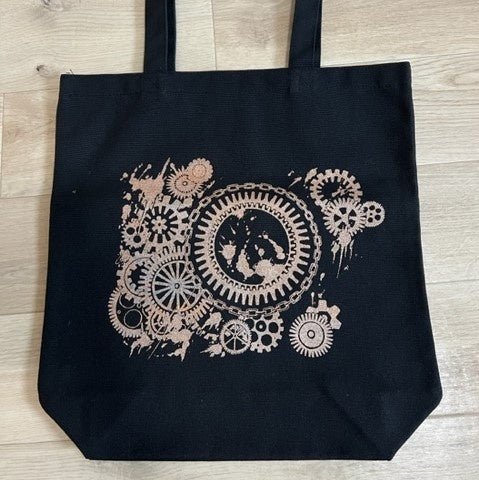 <17092>Gear Tote Bag (Silver)