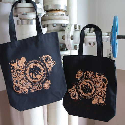 <17093>Gear Tote Bag (blood)