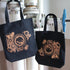 <17093>Gear Tote Bag (blood)