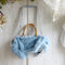 <18001>Light Blue Lop-Eared Rabbit Bag