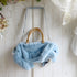 <18001>Light Blue Lop-Eared Rabbit Bag