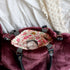<18002>Wine Red Straight-Eared Rabbit Bag