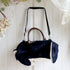 <18003>Black & White Tuxedo Lop-Eared Rabbit Bag