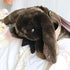 <18004>Dark Brown Lop-Eared Rabbit Bag