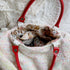 <18005>Fancy Yarn Lop-Eared Rabbit Bag