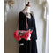 <18007>Pink Straight-Eared Bunny Bag