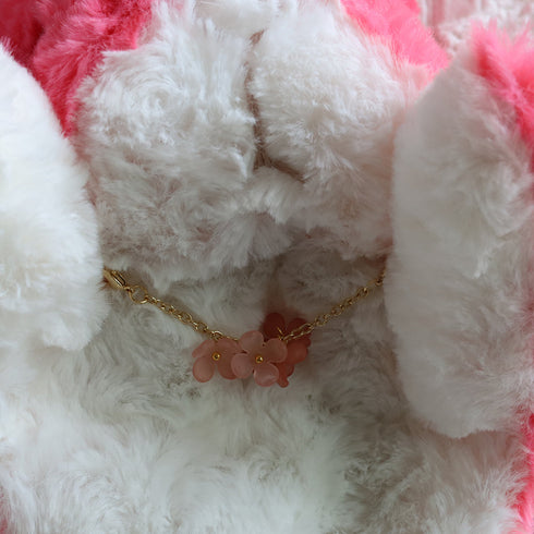 <18007>Pink Straight-Eared Bunny Bag