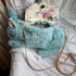 <18008>Mint Straight-Eared Bunny Bag