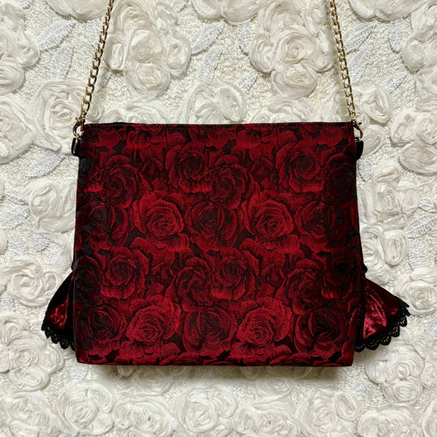 <18011>劇場ショルダー 赤薔薇