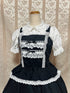 <19002>Clown lace Bustier(Black)