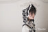 <19005>Lace-up Bunny Bonnet(Black)