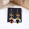 <19027>Queen of Heart(赤黒)ピアス