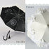 一級遮光レースフリルパゴタ傘 パール リボン ブラック ホワイト【LALUICE公式】