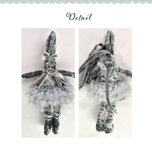 【SALE!】おめかしベロアうさぎショルダー LALUICE 公式