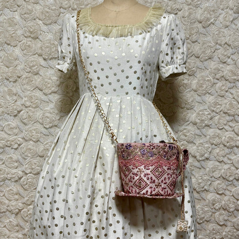 <20002>Teacup Bag (Pink Diamond)