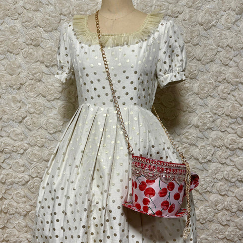 <20006>Teacup Bag (Red Cherry)
