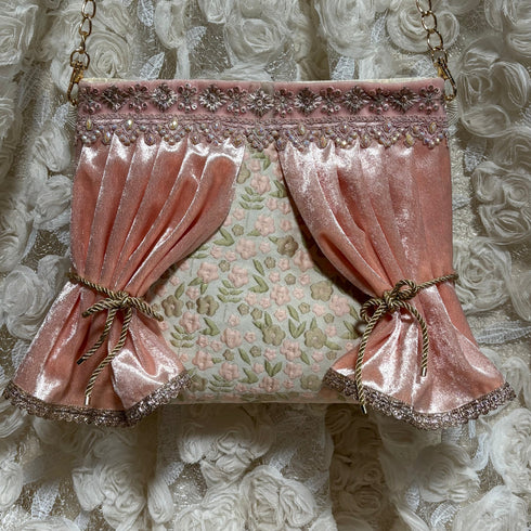 <20009>Theater Shoulder Bag (Pink)