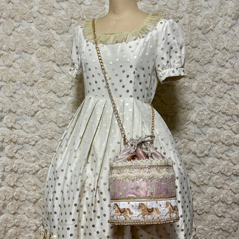 <20010>Merry-Go-Round Bag (White)