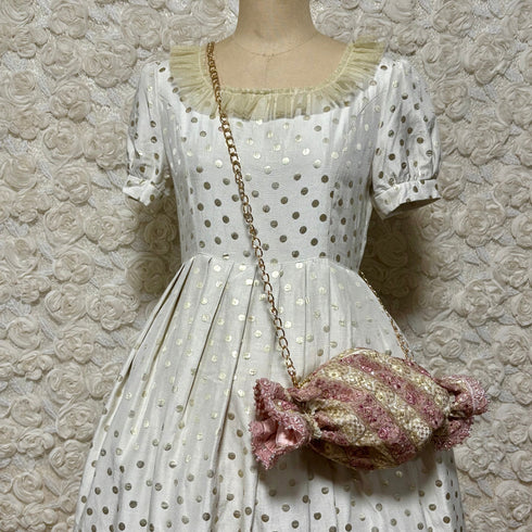 <20015>Bonbon Shoulder Bag (Pink Heart)
