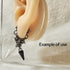 <21010>petit earring (Siiver color)