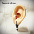 <21010>petit earring (Siiver color)