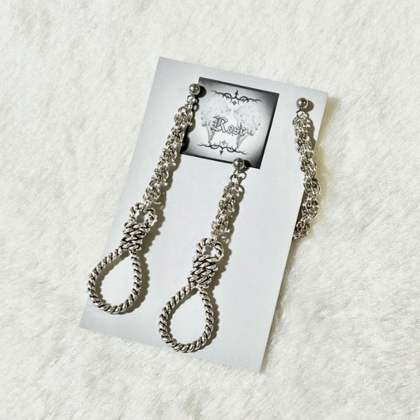 <21029>hanging 3 earring set