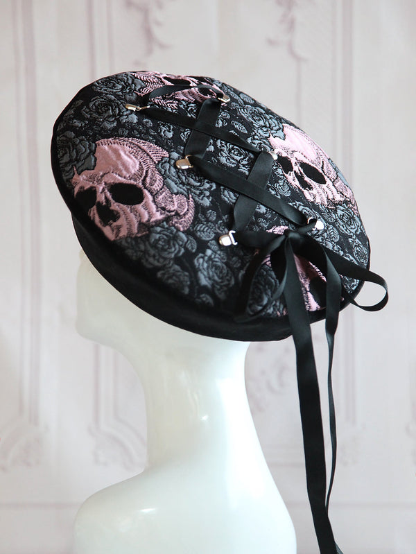 <22001>Slumber of roses beret