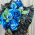<23008>Black × Blue Special Bonnet
