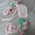 <23012>Pink × Green × Pink rose Headdress
