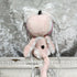<24002>Baby pink MURMUR trimmed with white lace
