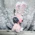 <24004>Pink VANNY printed with white roses
