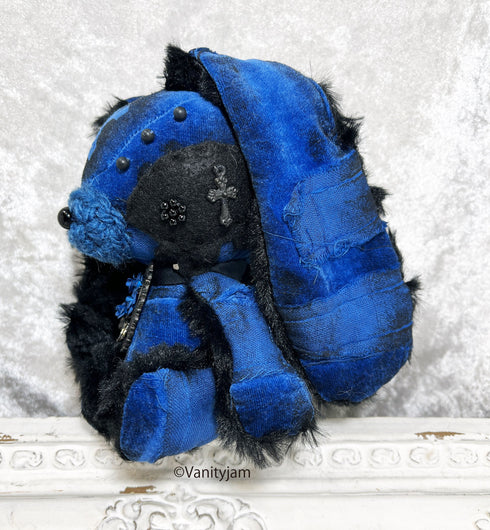 <24007>Blue SOPPY with a cross motif