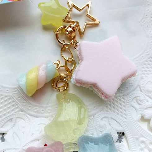 <24011>風船キャンディキーホルダー ピンクリボン