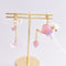 <25007>Dreamy Strawberry Tea Set Purple to Pink Gradient (Pierce)