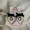 <25011>Velvet black cameo ピアス