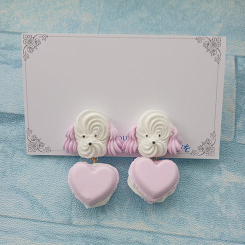 <25016>Sweet Whipped Puppy Purple Ver (Earring)