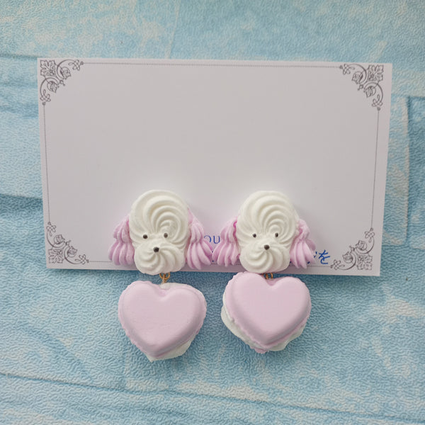 <25016>Sweet Whipped Puppy Purple Ver (Earring)