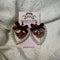 <25016>Velvet Bordeaux angkl イヤリング