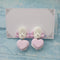 <25016>Sweet Whipped Puppy Purple Ver (Earring)
