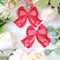 <25020>Classic Houndstooth Ribbon Red Ver