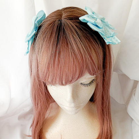 <25022>Classic Houndstooth Ribbon Saxe Ver.