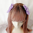 <25023> Classic Houndstooth Ribbon Purple Ver