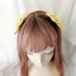 <25025>Classic Houndstooth Ribbon Yellow Ver