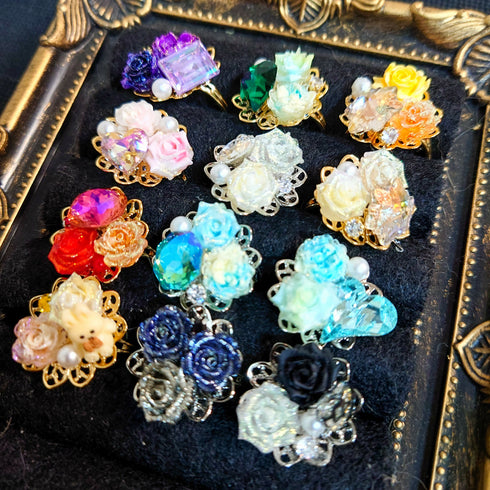 薔薇のリングガチャ【3個】