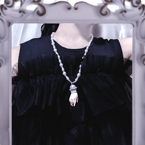 <26003>Doll Hand Necklace
