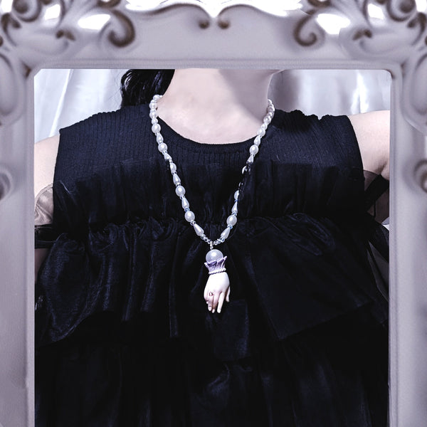 <26003>Doll Hand Necklace