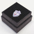 <26015>Last Glow Heart Ring / lavender