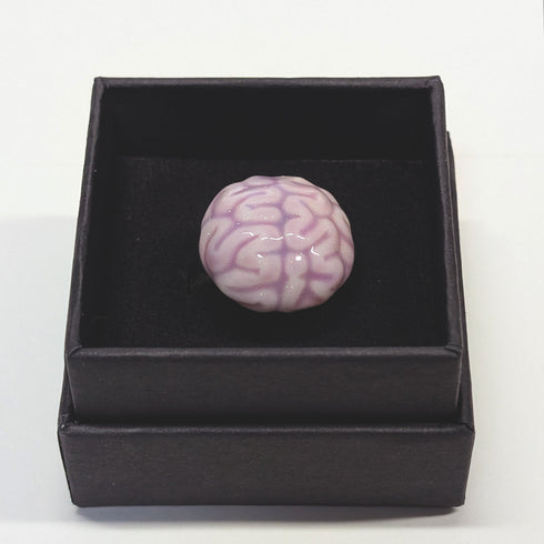 <26017>Last Glow Brain Ring / wrinkles・pink